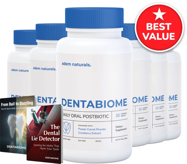 DentaBiome 6 jars — 180-day supply